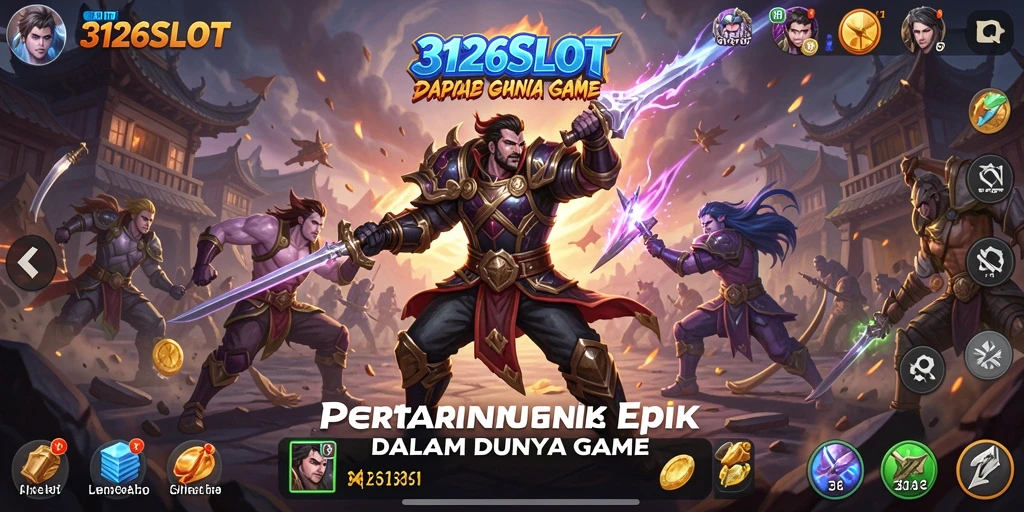 Tampilan gameplay Fighting yang mendebarkan di 3126SLOT.