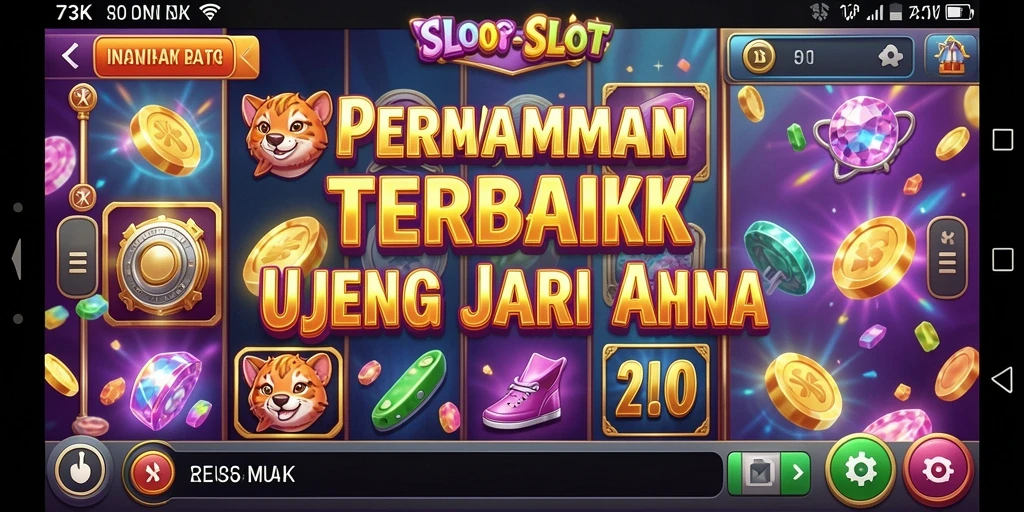 Screenshot gameplay 73K menunjukkan keseruan bermain Slot.