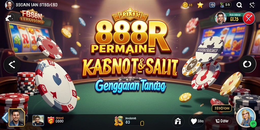 Tampilan gameplay seru dari 888R yang menarik perhatian.