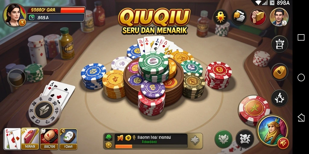 Tampilan gameplay 898A yang menegangkan dan interaktif.