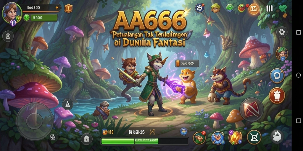 Tampilan gameplay AA666 yang menakjubkan dalam petualangan seru.
