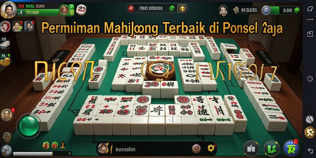 Tampilan screenshot menampilkan gameplay seru dari BIG77 Mahjong.
