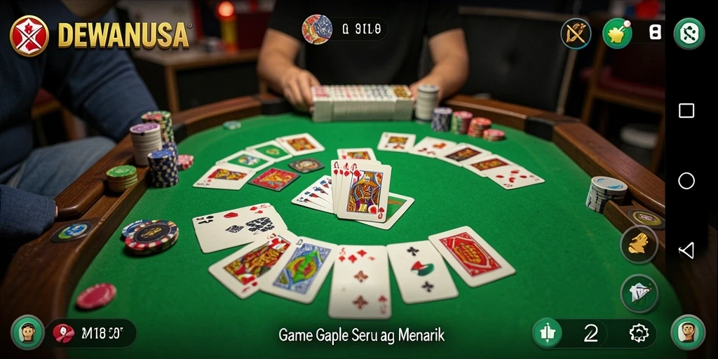 Tampilan menarik dari gameplay seru DEWANUSA.