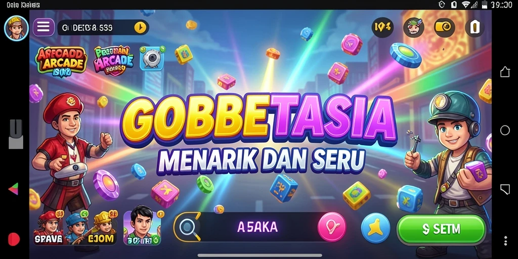 Screenshot GOBETASIA menampilkan gameplay Arcade yang impresif dan penuh aksi.