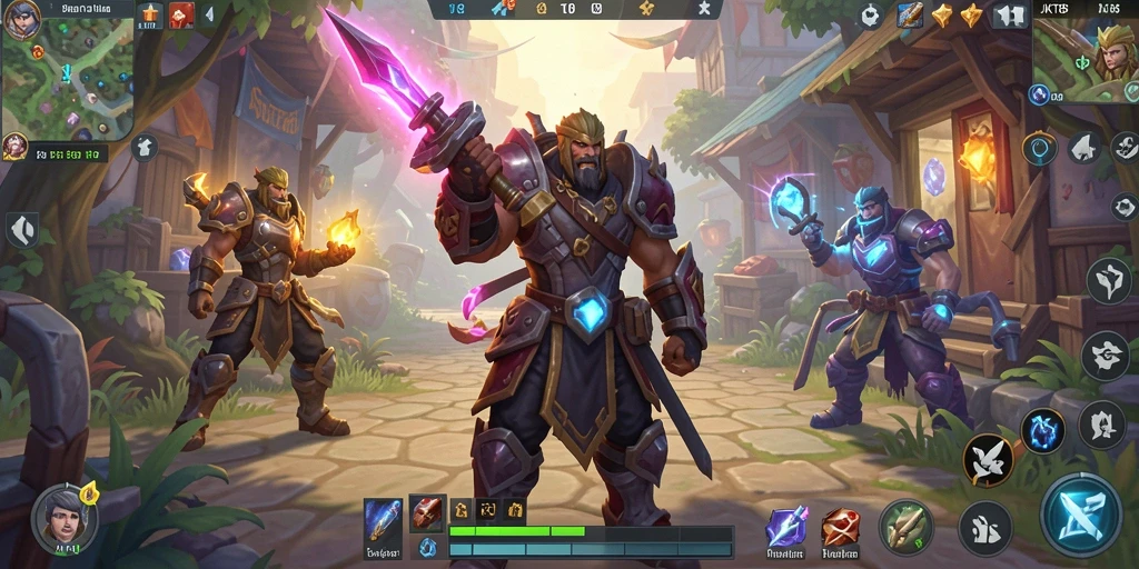 Screenshot utama dari JKT8 menampilkan aksi seru dalam gameplay ARPG.