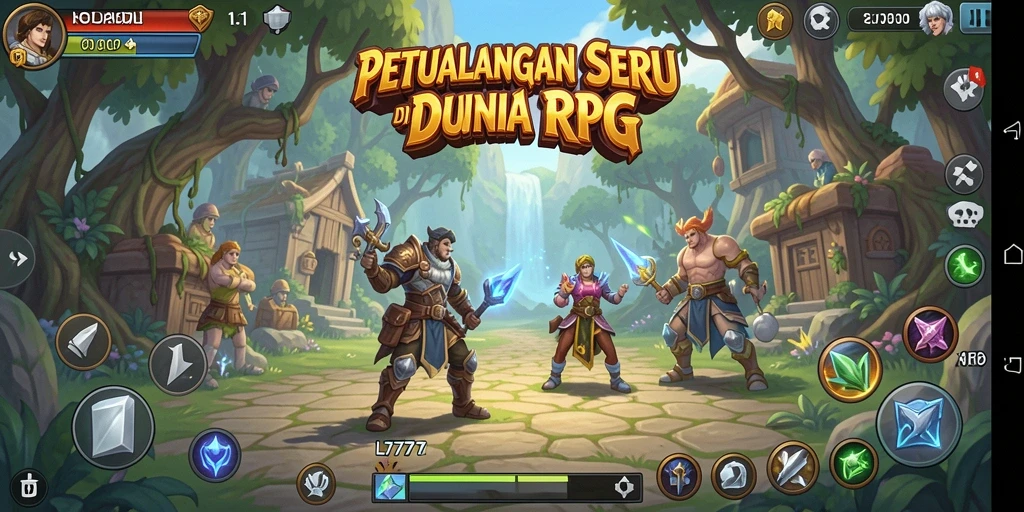 Tampilan gameplay L777 yang menegangkan di dunia RPG.
