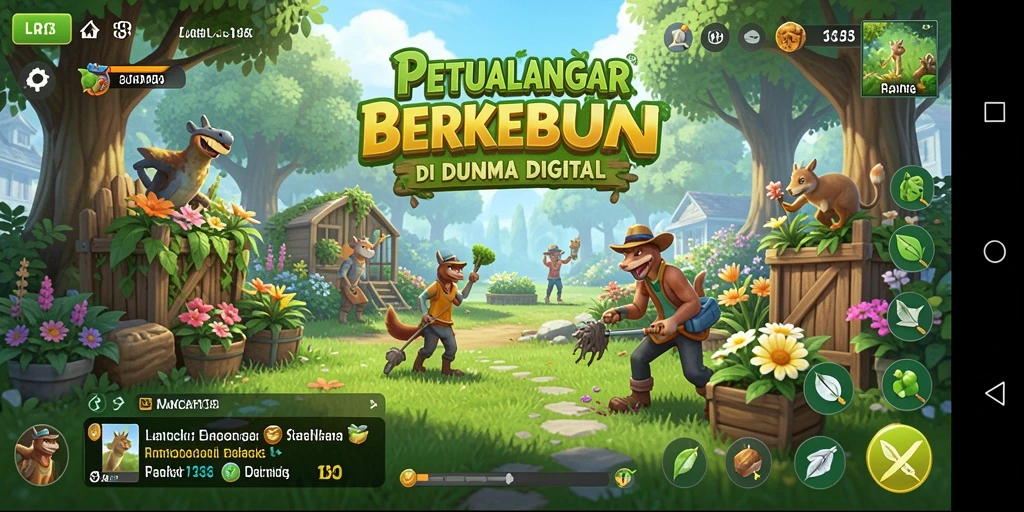 Gameplay yang menarik dalam berkebun dan peternakan di LANCAR138.