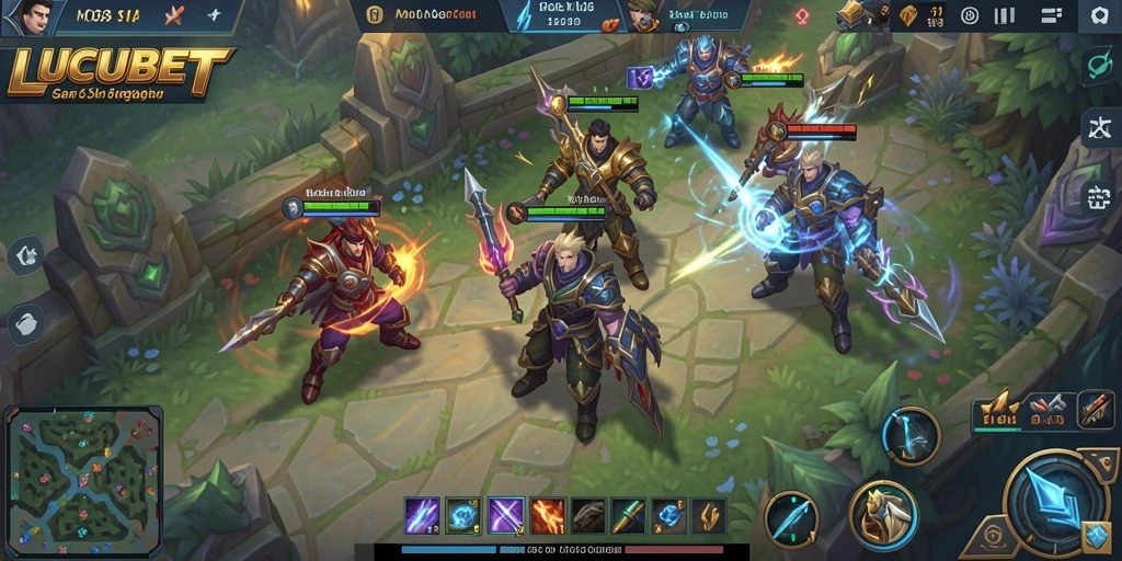 Screenshot gameplay LUCUBET yang seru dan penuh aksi.