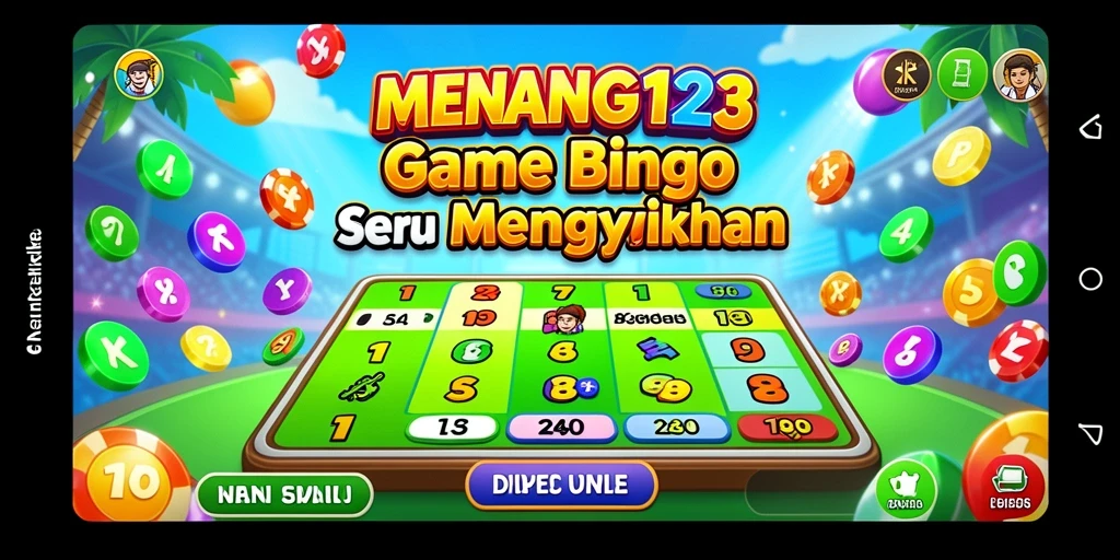 Tampilan seru permainan Bingo di MENANG123 dengan desain yang menarik.