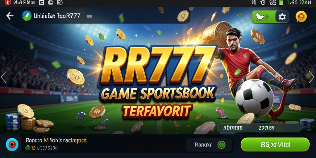 Screenshot RR777 menampilkan tampilan taruhan olahraga yang menarik.