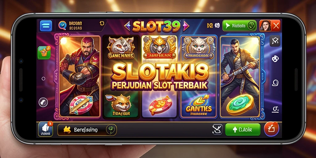 Tampilan gameplay seru dan interaktif dari SLOT39.