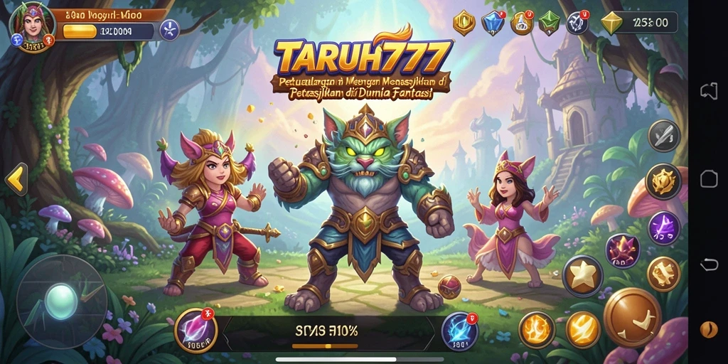 Tangkapan layar gameplay TARUH777 yang menampilkan aksi petualangan seru.