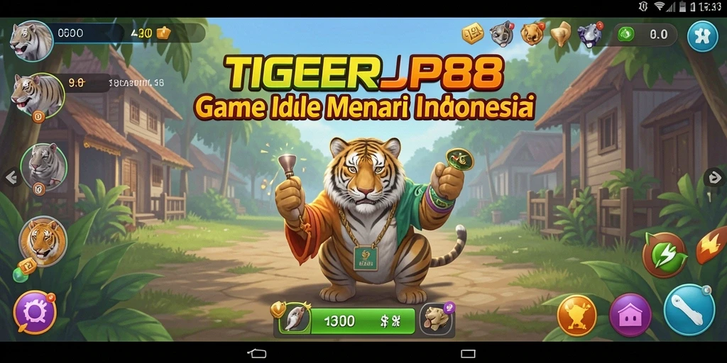 Gameplay menyenangkan dan santai dari TIGERJP88 dengan karakter unik.